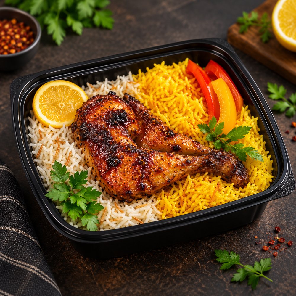 Grilled Chicken & Rice